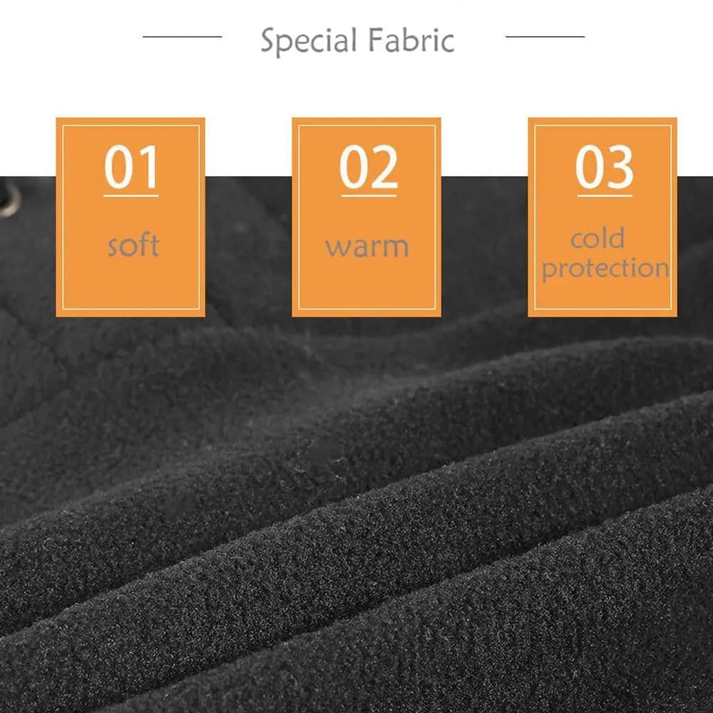 Fashionable Polar Fleece Sunset, integral neck warmer, windproof ski caps, winter