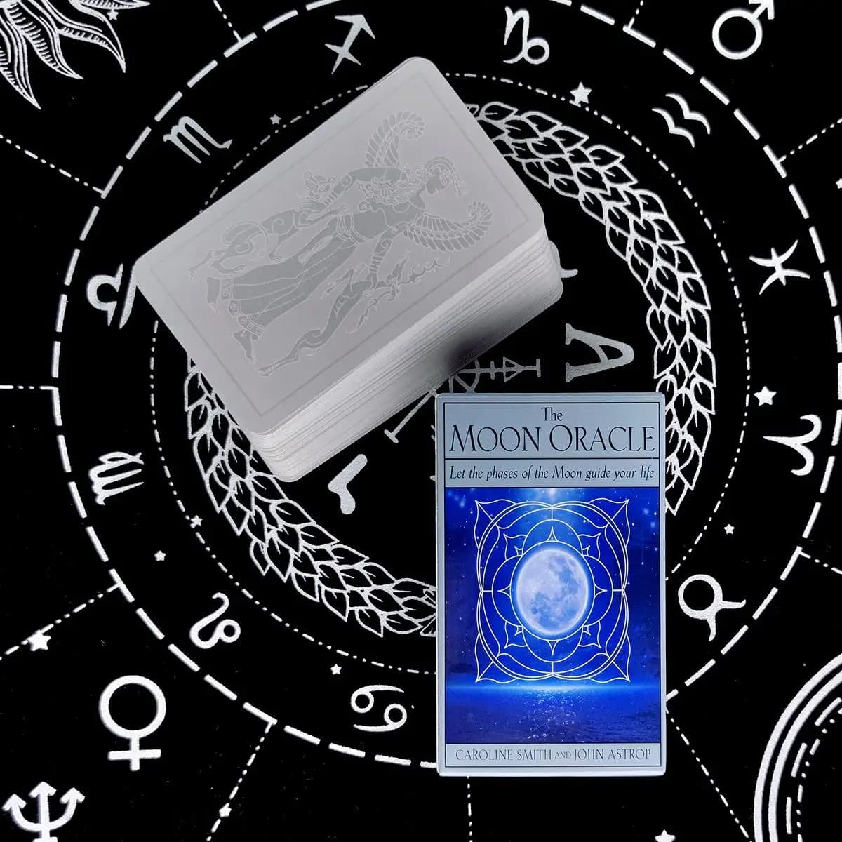The Moon Oracle Cards divinazione Deck Entertainment Party gioco da tavolo 72 pz/scatola