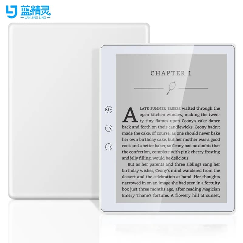 Lan Jing Ling Ebook Reader 5.8 Pollici 32GB Android Smart E-Ink Screen Protezione Occhi Effetto Carta Wi-Fi 2.4G 1300 mAh Per Lettura Regalo