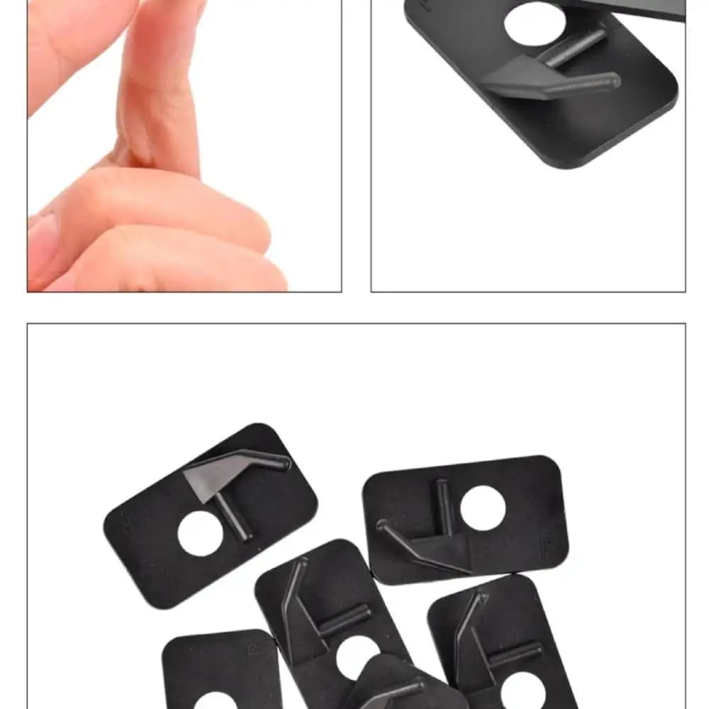 Archery Arrow Rest Plastic Recurve Bow Accessory Self Adhesive Support Stand Outdoor Training Target Shooting Equipment Tool