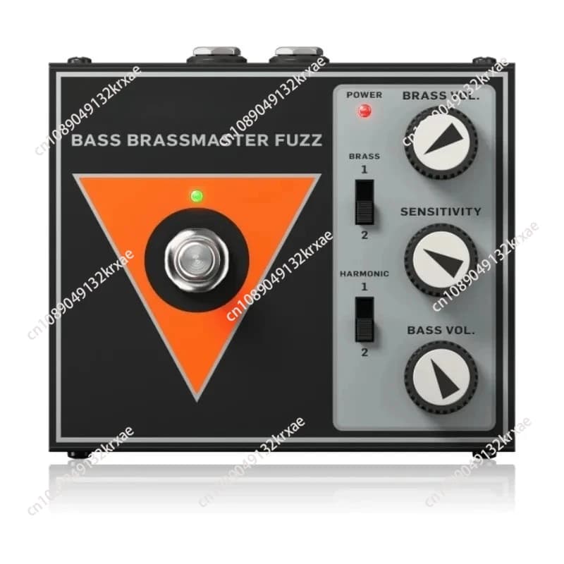 BASS BRASSMASTER FUZZ Vintage 72' Fuzz per Basso con Modulatore ad Anello Integrato e Miscelazione del Segnale Dry
