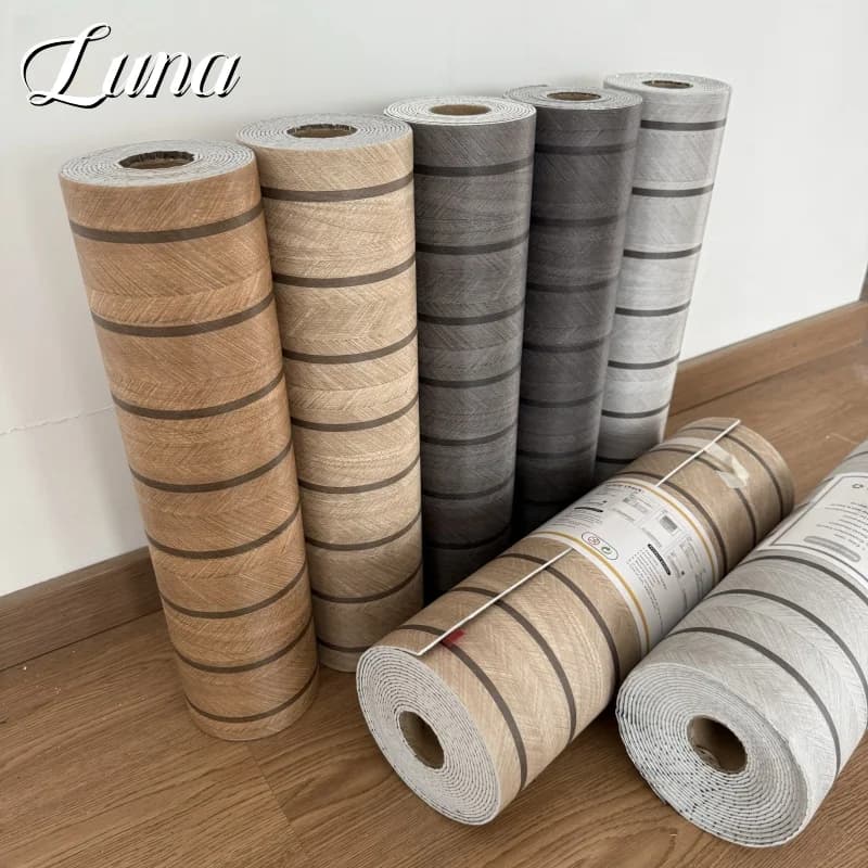 3/5M thickened foam grid Peel and Stick wallpaper Wall decal Wood grain wallpaper Home decoration Background Restructuring