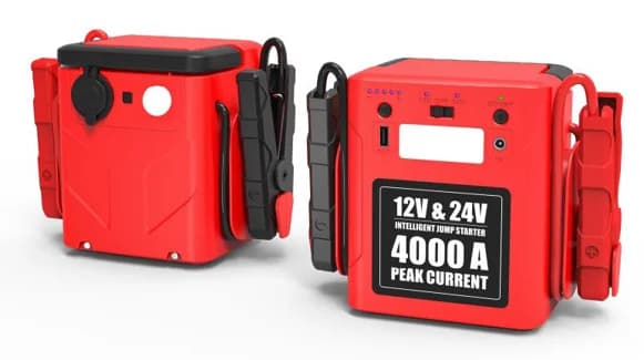 Alimentatore a batteria ricaricabile multifunzionale 12V 24v Avviatore di emergenza Booster di corrente di picco 4000A