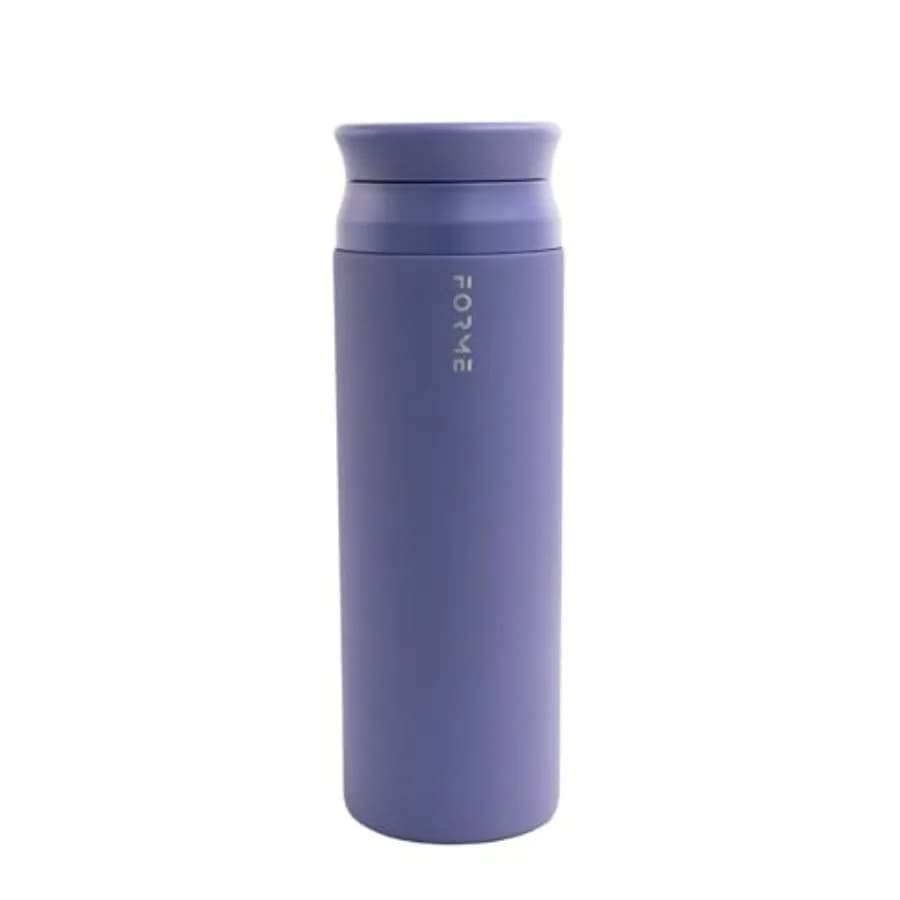 Bottiglia Shaker con Frullatore, a Doppio Isolamento in Acciaio Inossidabile, Antigoccia e Silenziosa, per Bevande Calde e Fredde, Ideale per Proteine