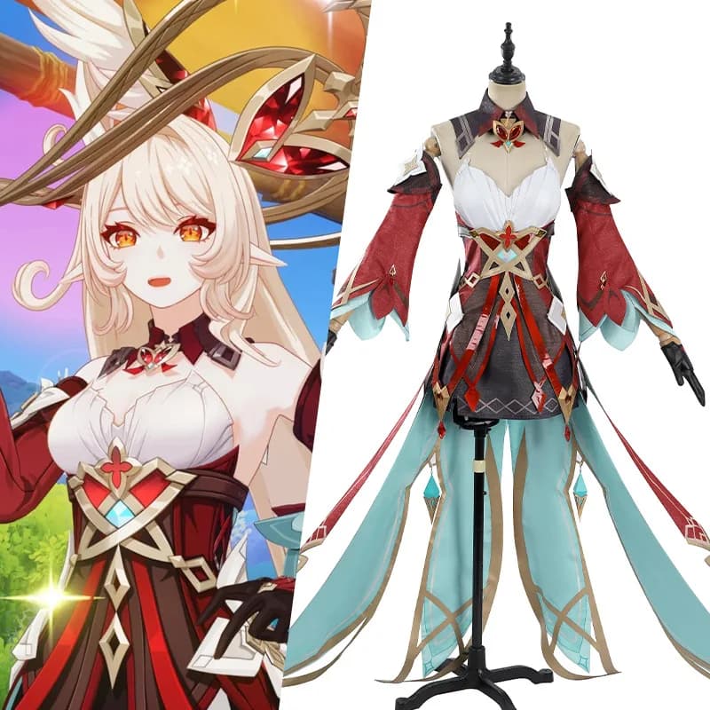 Genshin Impact Alice Set Cosplay Witch Coven Soul Game Dress Cosplay Women's Dress Complete with All Accessories Gifts