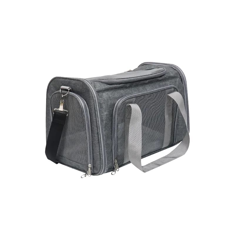 Soft Oxford Pet Cat Carrier Bag Breathable Multi‑Door Cat Travel Bag Airline Approved Dog Carrier Cats Puppy Outdoor Transport