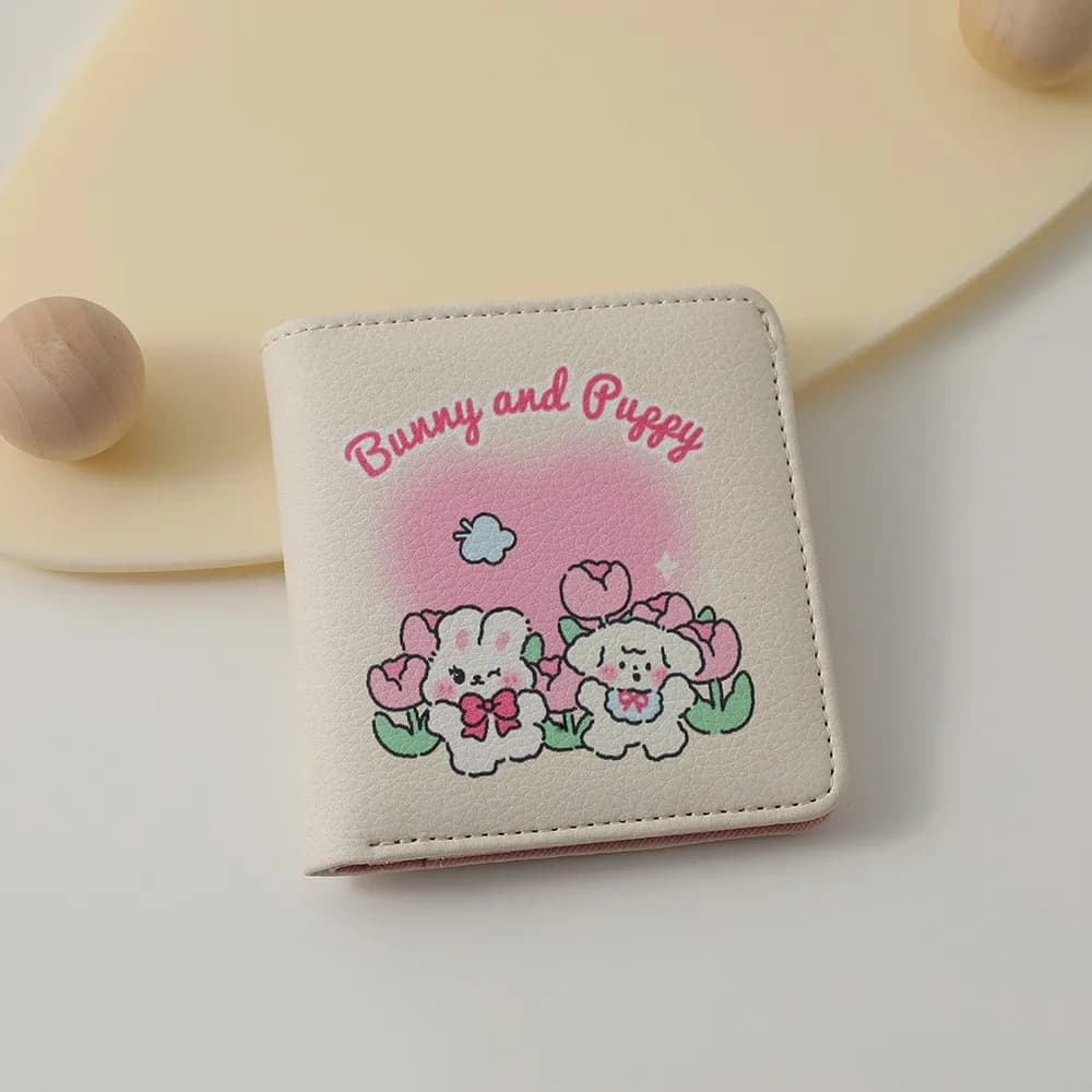 Borsa per carte di cartone animato Borsa per carte per studenti creativa portatile Borsa per carte portatile carina Portafoglio portatile carino carino per opzione regalo