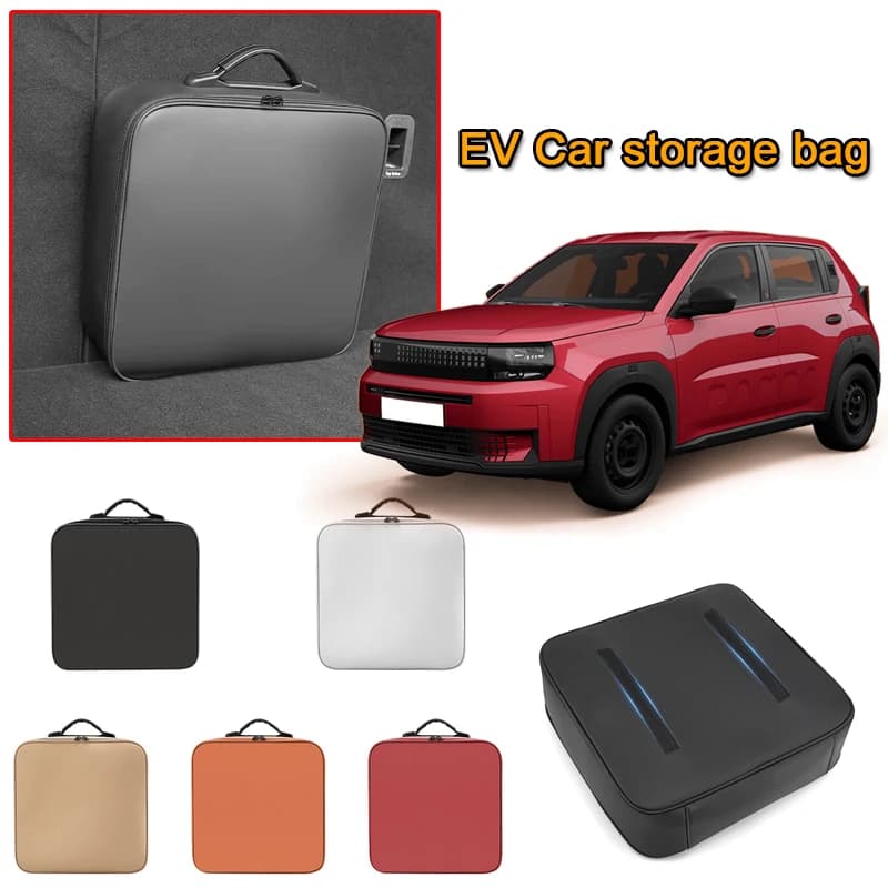 Portable Charging Cables for Electric Cars, EV Charging Cable Case for FIAT Grande Panda 500e 600e E-Ulysse