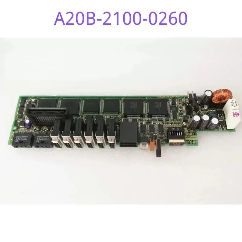 A20B-2100-0260 Second-hand Fanuc Side Board Circuit Board,Normal Function Tested OK