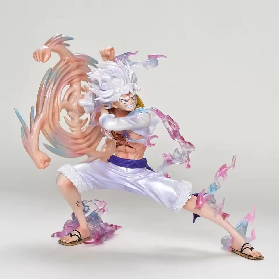 One Piece Nika Luffy Anime Action Figure - Luffy Arm Transformation PVC Collectible Statues Toy Model Gift for Fans