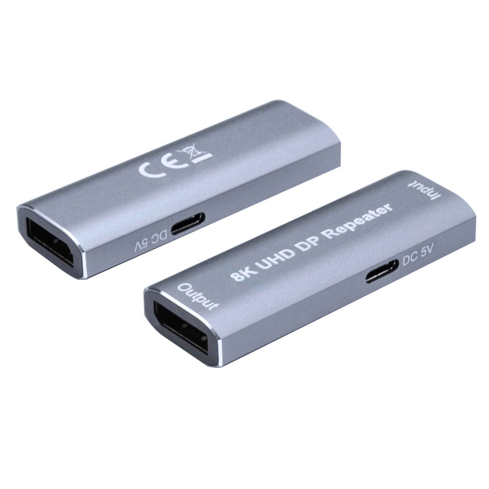 Ripetitore Displayport 8K60Hz, ripetitore DP1.4, ripetitore di segnale DP Supporto formati audio DTS-HD/Dolby truehd/DTS/Dolby-ac3/DSD