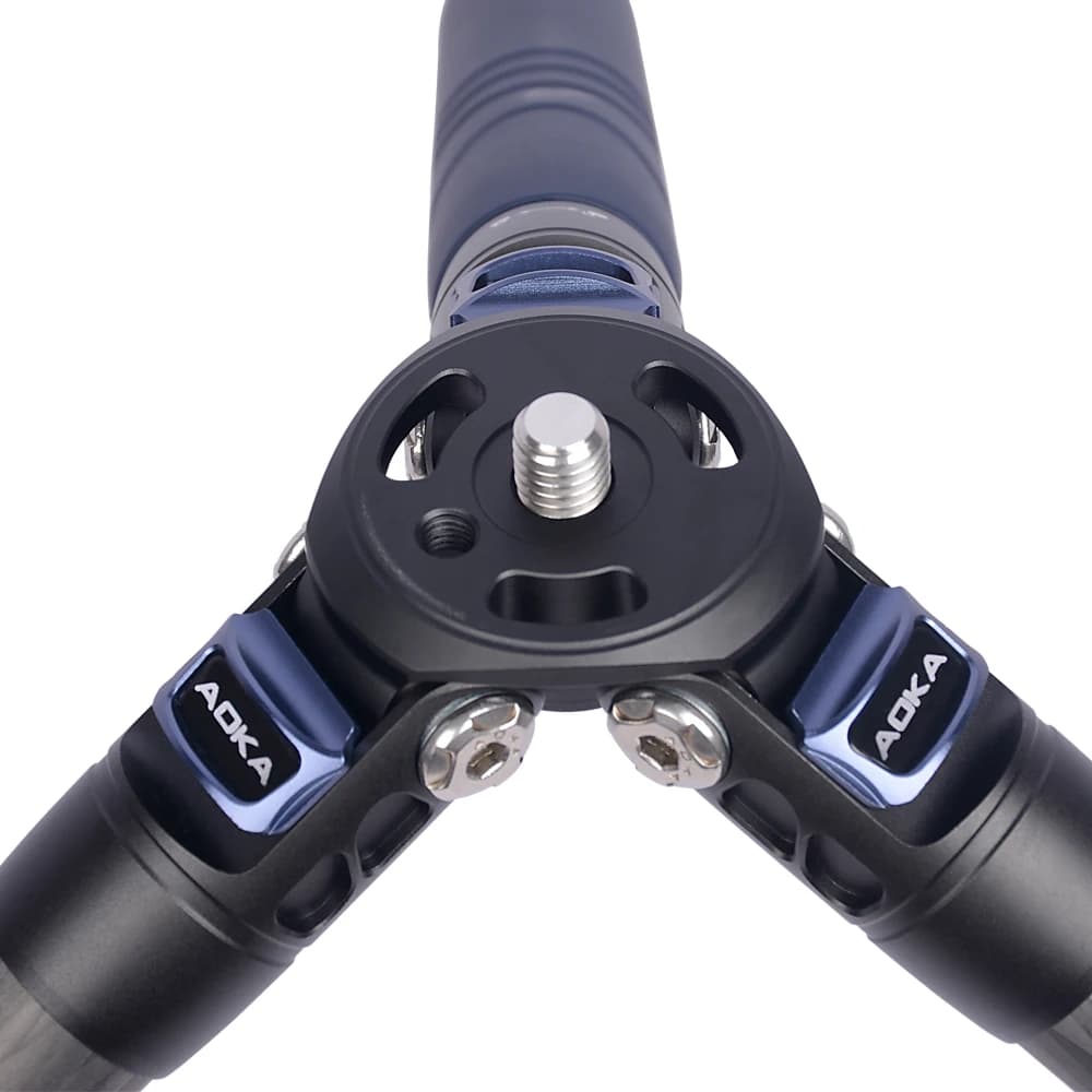 Treppiede leggero professionale per fotocamera compatta in fibra di carbonio