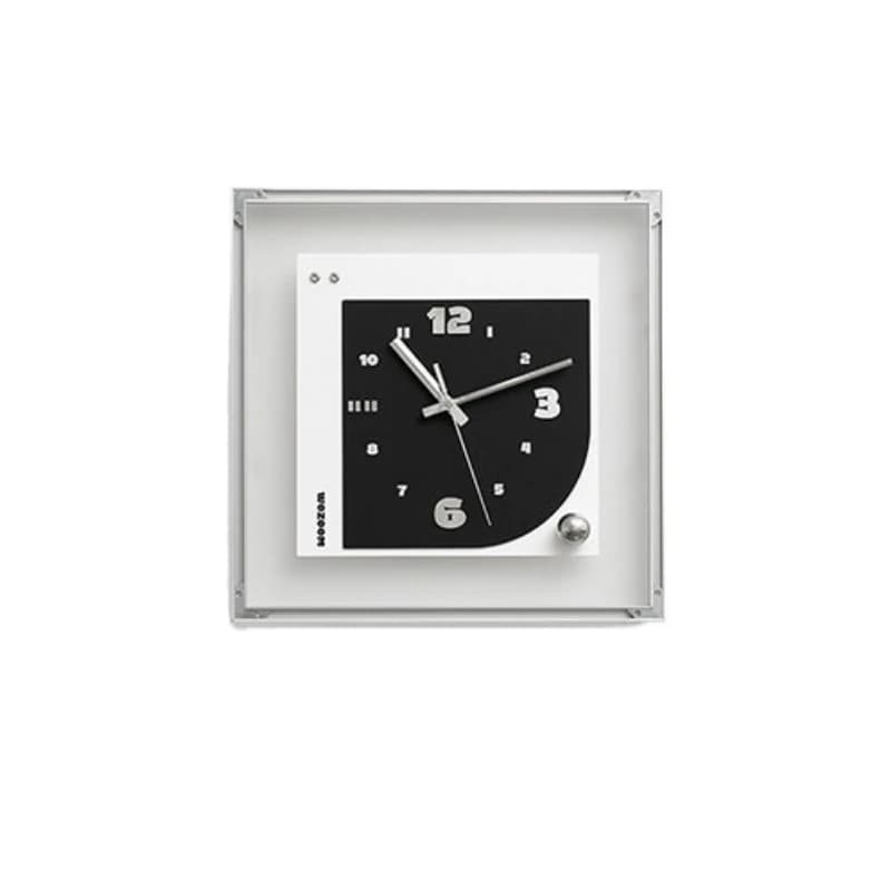 The living room is modern and simple, light luxury, high-end creative clock and clock hanging on the wall