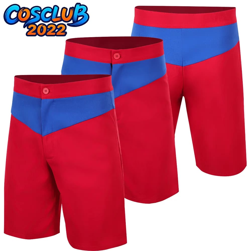 Costume da Bagno Rosso da Uomo Mitch Buchannon per Cosplay, Pantaloncini Stile Film Baywatch 1989, Costume da Ballo in Costume, Abbigliamento per Halloween e Carnevale