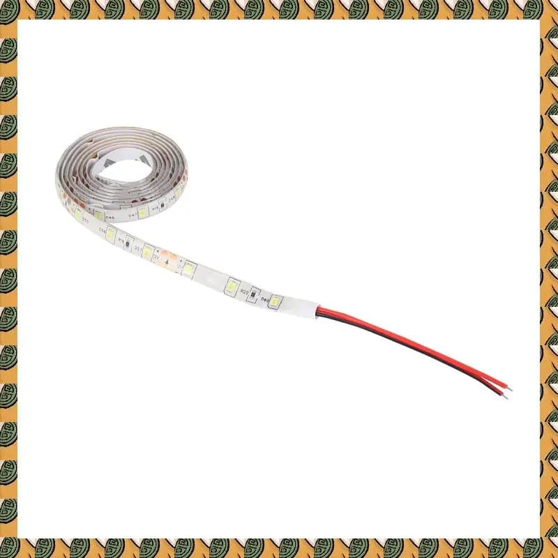 A77I 10 pezzi 1M 60-3528 SMD striscia luminosa LED impermeabile DC12V (bianco)