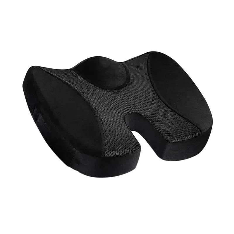 Cuscino Ergonomico in Memory Foam per Ufficio, Cuscino Anticemorroidale, Cuscino per Sedia, Soluzione per Seduta Prolungata, Cuscino per Studenti