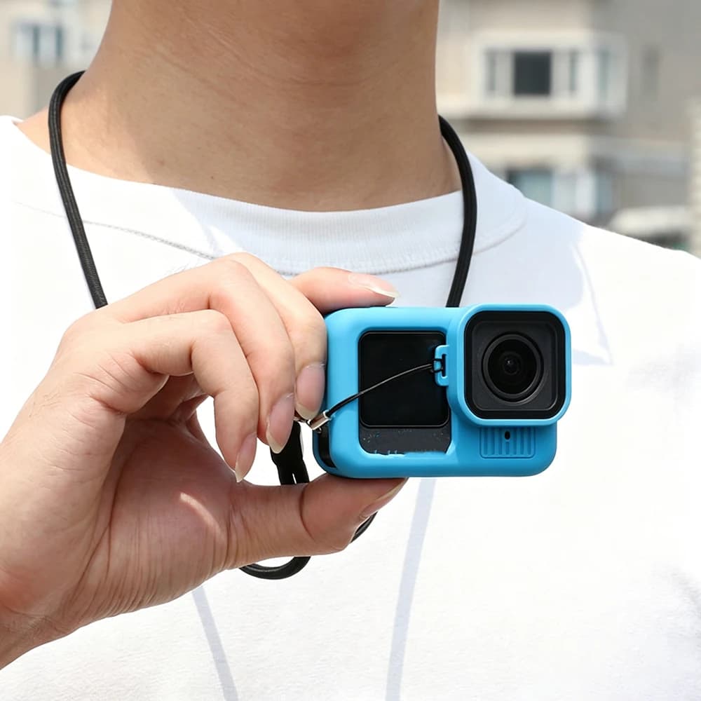 Silicone Protective Case For Gopro 13 Gopro13 Soft Shockproof Box Anti-Scratch Camera Cover Panoramic Action Camera Accessories