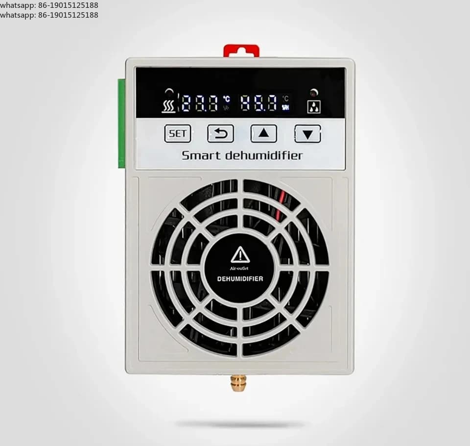 Deumidificatore Industriale per Armadi con Controllo Intelligente, Umidostato Regolabile, Anti-Condensa Automatico, RS485, Deumidificatore ad Aria Secca
