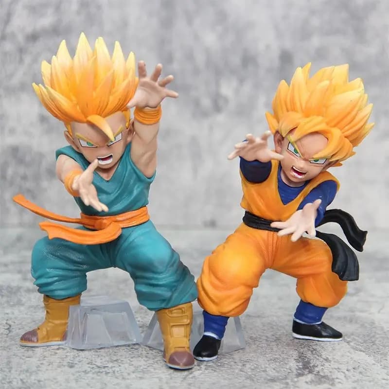 15 cm Dragon Ball Figura Son Gohan Trunks Action Figures Collezione Anime Statua in PVC Modello Ornamenti Collezione Bambola Giocattoli Regali