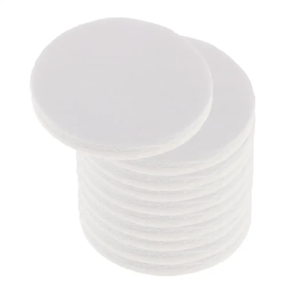 Carta in Fibra Ceramica Rotonda per Microonde, Tappetino Resistente al Calore per Forno, Strumento per Ceramica e Fusione del Vetro