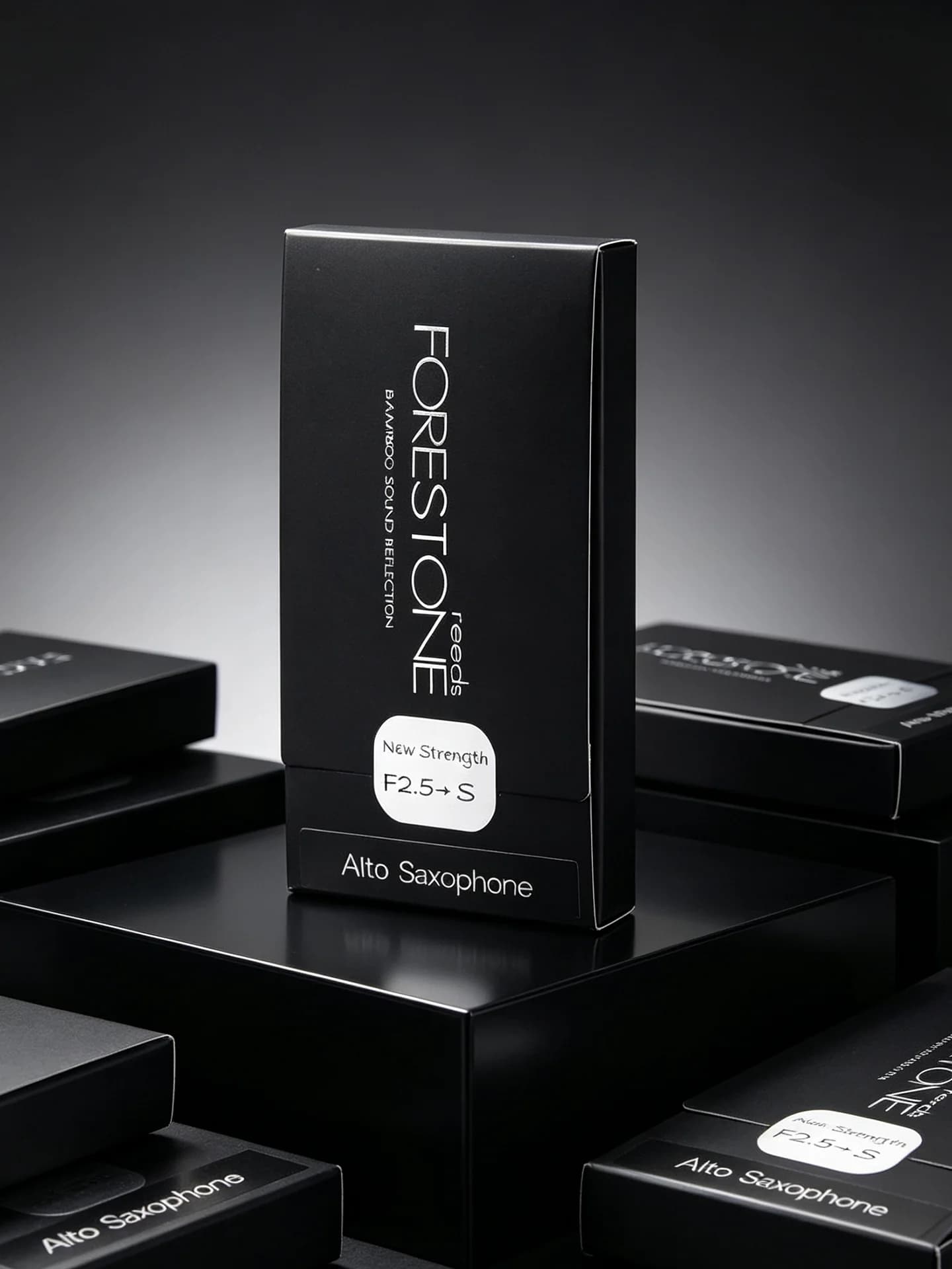 Japan Forestone Resin Soprano Alto Saxophone Clarinet Resin Reed Black Box