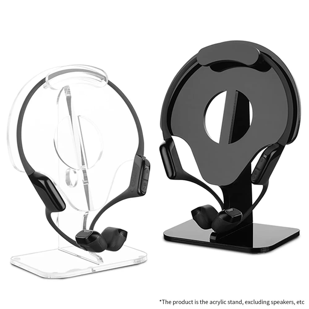 Supporto da Tavolo in Acrilico per Cuffie Shokz OpenRun Pro/Pro2/Air, Base Porta Auricolari OpenSwim Pro, Struttura di Supporto