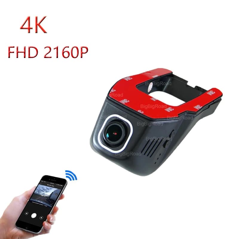For Subaru XV Forester Crosstrek Outback Legacy Impreza WRX Tribeca B9 REX Crossover BRZ Car 4K Wifi DVR Video Recorder Dash Cam