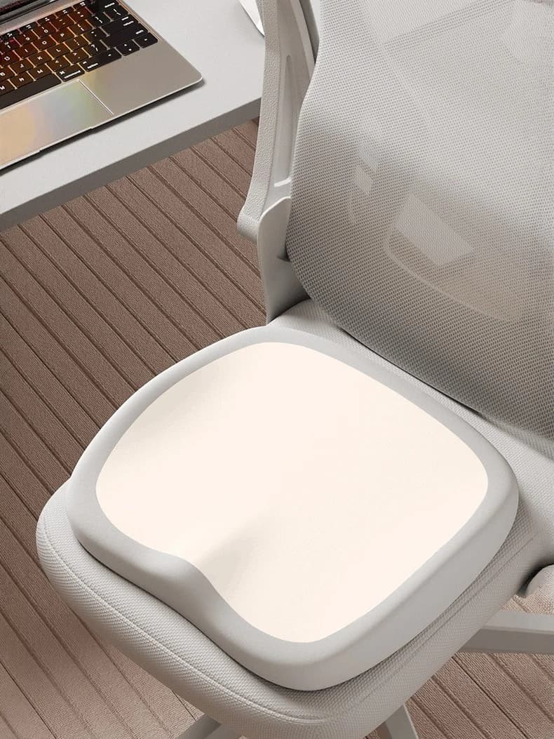 Memory Foam Thickened Hip-Lifting Cushion for Office Long Sitting, Breathable Non-Slip All-Season Coccyx Pressure Relief Hip Pad, Car Driving Long-Distance Fatigue Relief Student Chair Seat Cushion