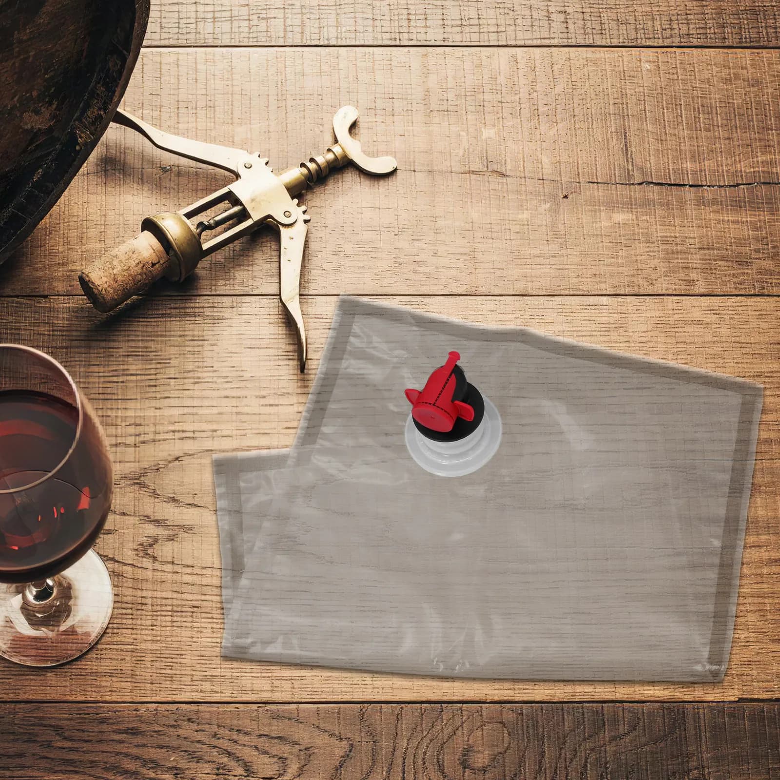 10 Pezzi Sacche per Vino a Prova di Perdite con Valvola a Farfalla, Portatili, Riutilizzabili, Ricaricabili, Sacche per Bere Vino da Viaggio e Campeggio