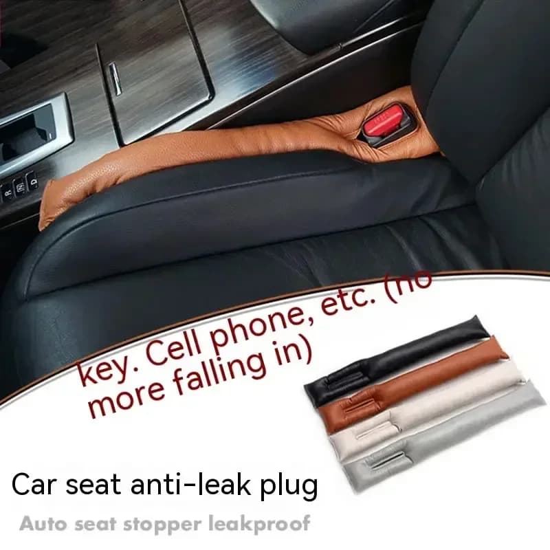 Riempitore per seggiolino auto Imbottitura universale morbida per styling auto Cuscinetti per perdite in pelle Spina Spacer Accessori per auto Organizzatore interno per auto