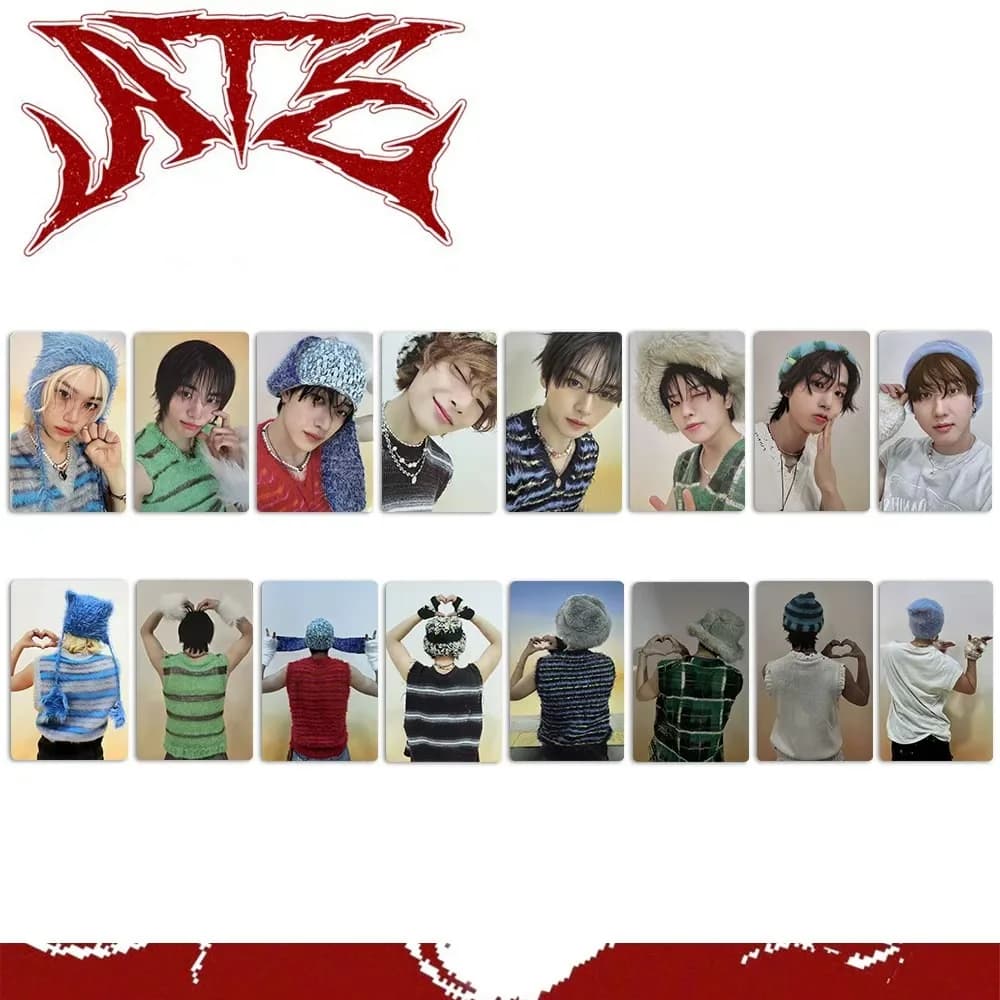 8Pcs/Set Kpop Stray Kids Small Card SKZOO LOMO Card High Quality HD Photo Print Collectible Gift Celebration Postcard Cards