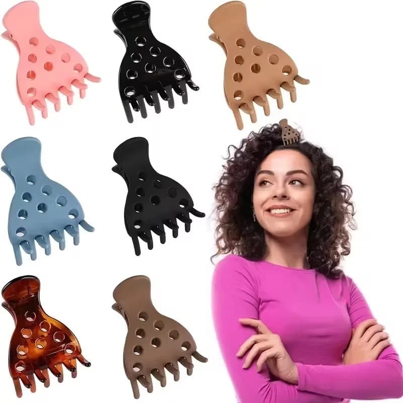 1 Piece of Hair Clip Curling Iron, Curling Tool, Curling Claw Clip, Bouncing Curling Iron Clip