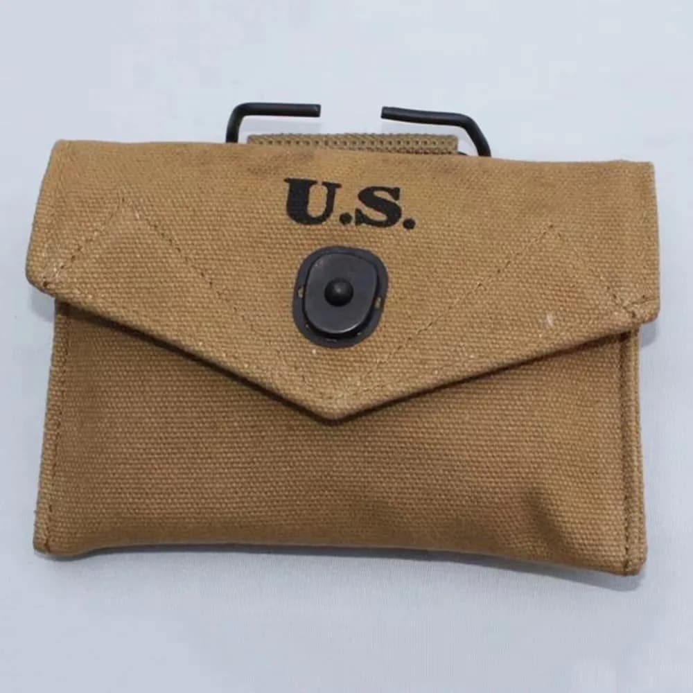 1 Pezzo Borsa in Tela per Pronto Soccorso Militare USA WWII, Kit di Strumenti Medici