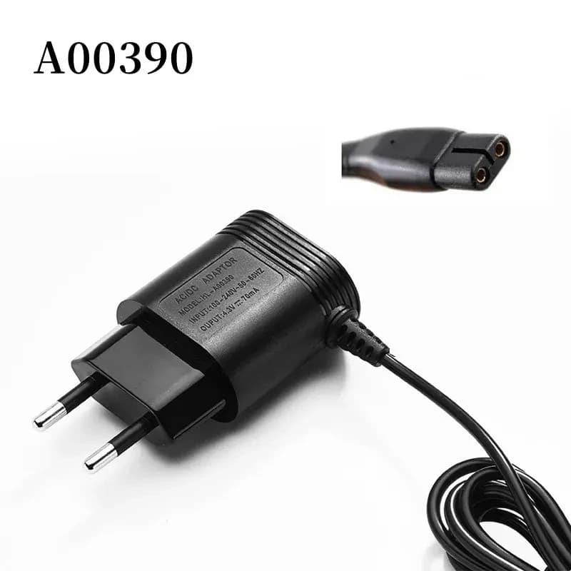 1 pezzo per Philips OneBlade QP2520 RQ330, caricabatterie sostitutivo con spina europea, adattatore di alimentazione da viaggio per ricarica rapida del rasoio elettrico.