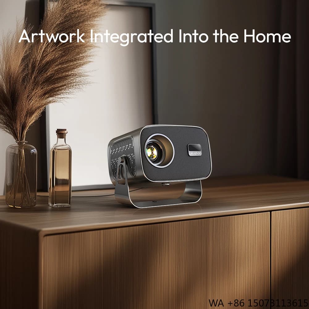 Proiettore Economico per Aula 720P con Design Rotante, Mini Proiettore Portatile Best Seller per l'Istruzione
