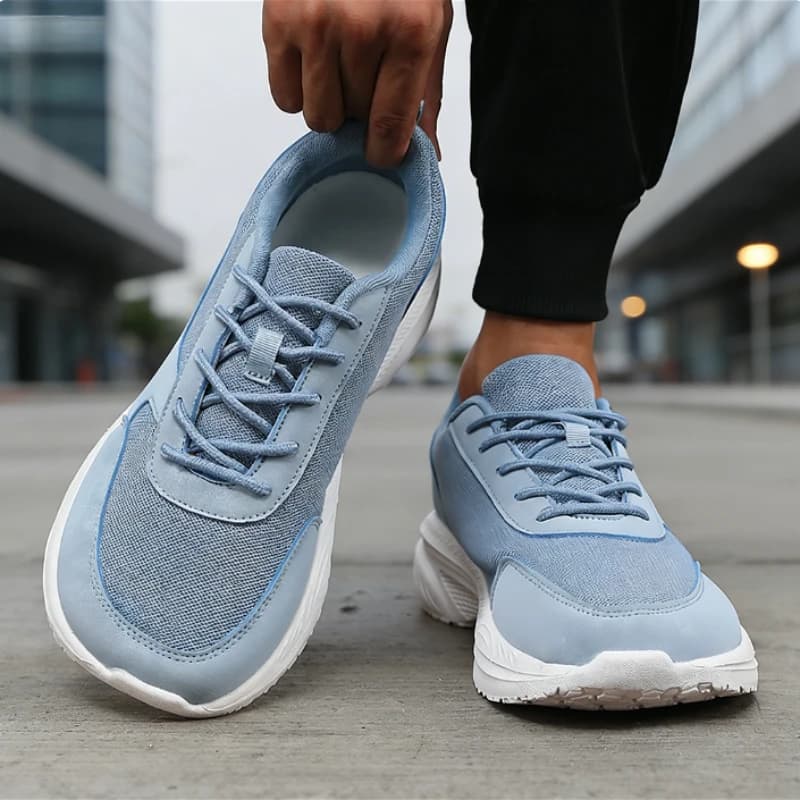 Scarpe da corsa da uomo con punta larga Scarpe da ginnastica traspiranti antiscivolo Comode scarpe da passeggio eleganti con suola morbida Nuove Zapatillas De Deporte