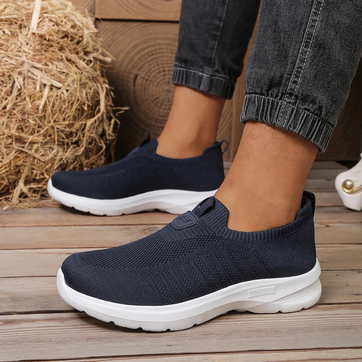 Men Solid EVA Walking Casual Shoes - Soft Light Sole - Perfect Daily Outdoor Footwear Free Shipping Shoe