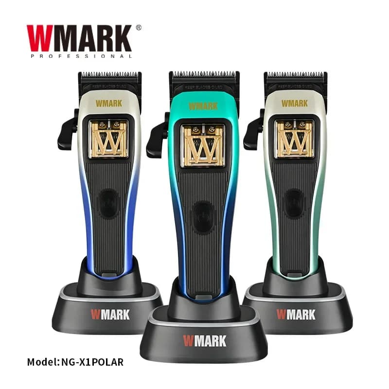 WMARK NG-X1 POLAR Men's Professional Haircut 10,000 RPM LCD Magnetic Levitation Trimmer Digital Transfrontaliero