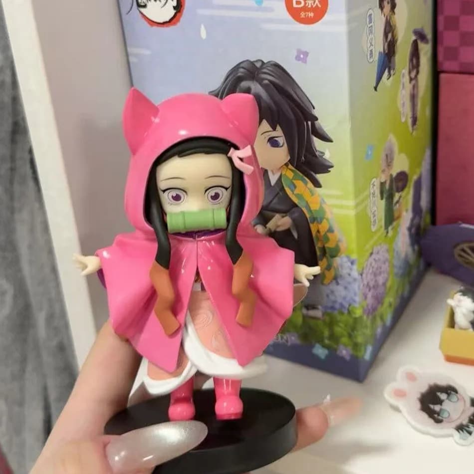 Nuova Serie Demon Slayer: Figure della Serie Plum Rain, Kochou Shinobu, Tomioka Giyuu, Kanroji Mitsuri, Giocattolo Regalo