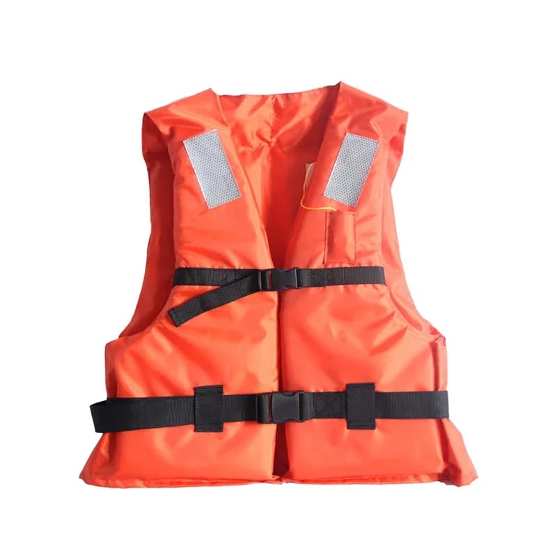 Giubbotto di Salvataggio in Schiuma EPE per Adulti, Giubbotto Marino per Pesca in Mare