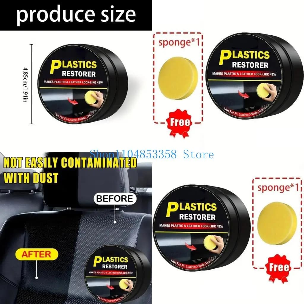 652f cera interna resistente ai graffi con applicatore sponge cera per auto per auto per auto