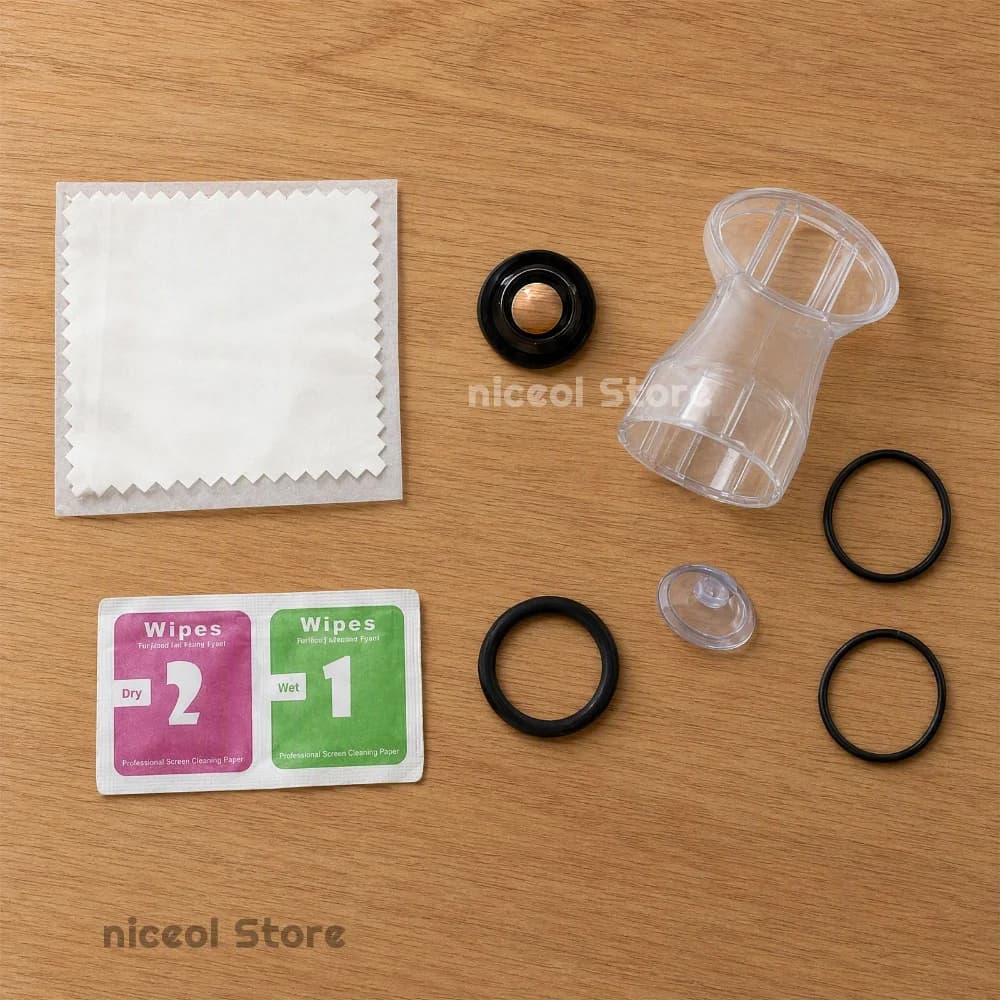 Dust-Proof Seal Ring Lens Replacement for DJI Avata 360 Drone Optical Glass HD Anti-Scratch Multi-Coated Repair Parts