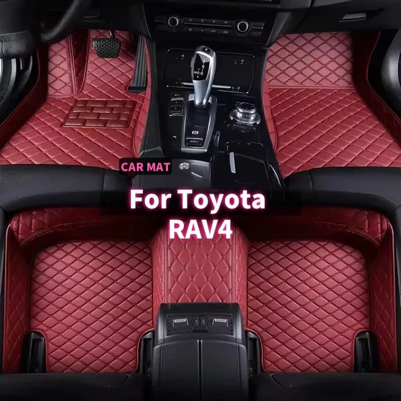 Personalized car mats for Toyota RAV4 2005 2006 2007 2008 2009 2011 2012 2013 2014-2023 Car mats Piede Coche Accessories