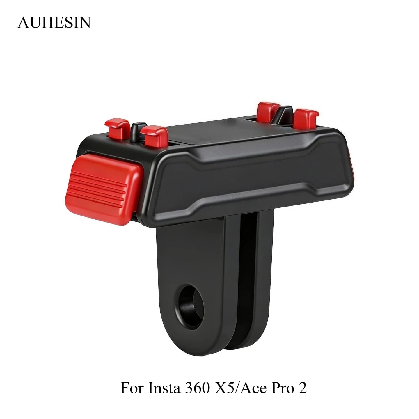 Adattatore Magnetico a Sgancio Rapido in Lega per Insta360 X5, Base di Montaggio con Interfaccia Filettata da 1/4 per Insta360 Ace Pro 2