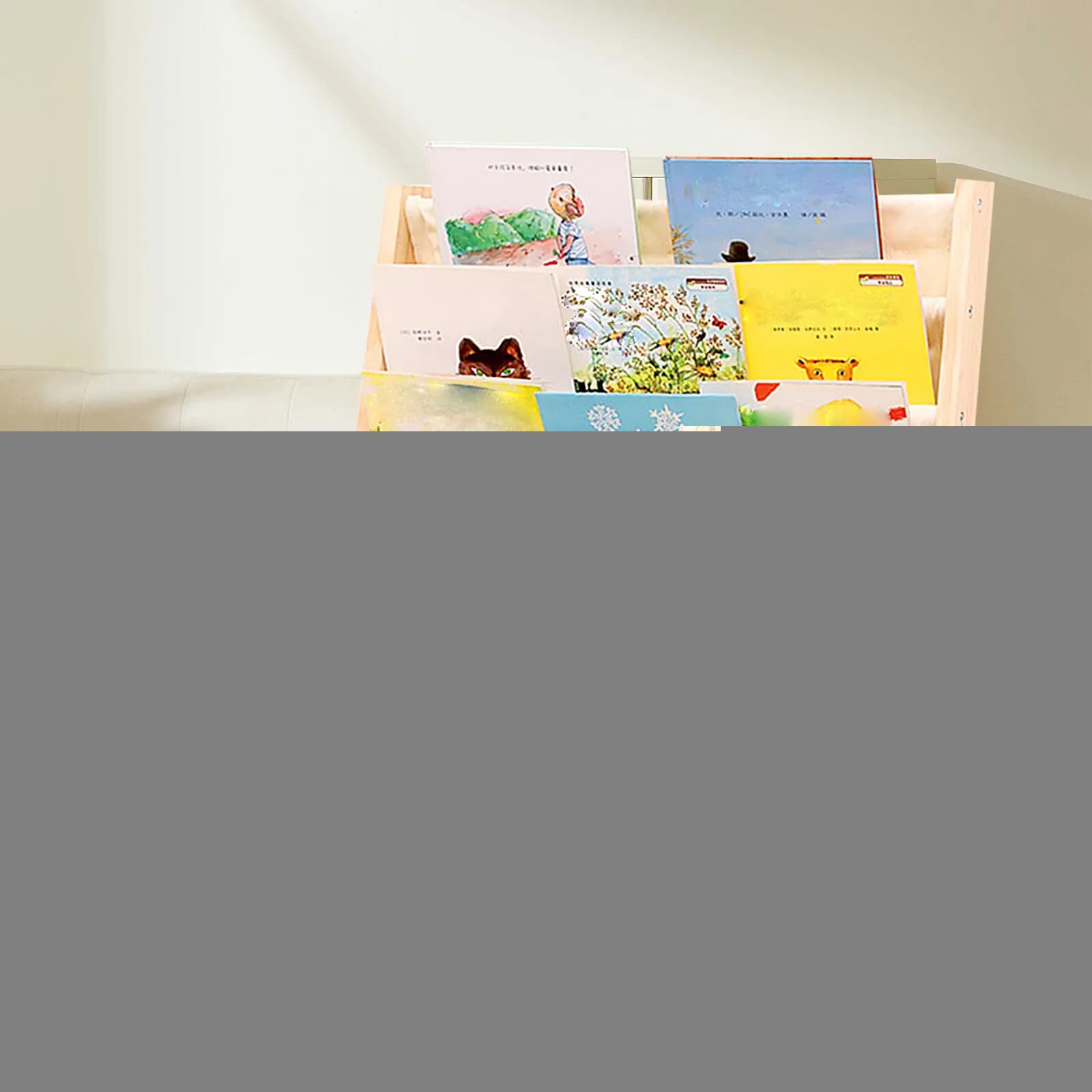 Children Kids Book Shelf Storage Rack Organizer Bookcase Bookshelf Display Holde