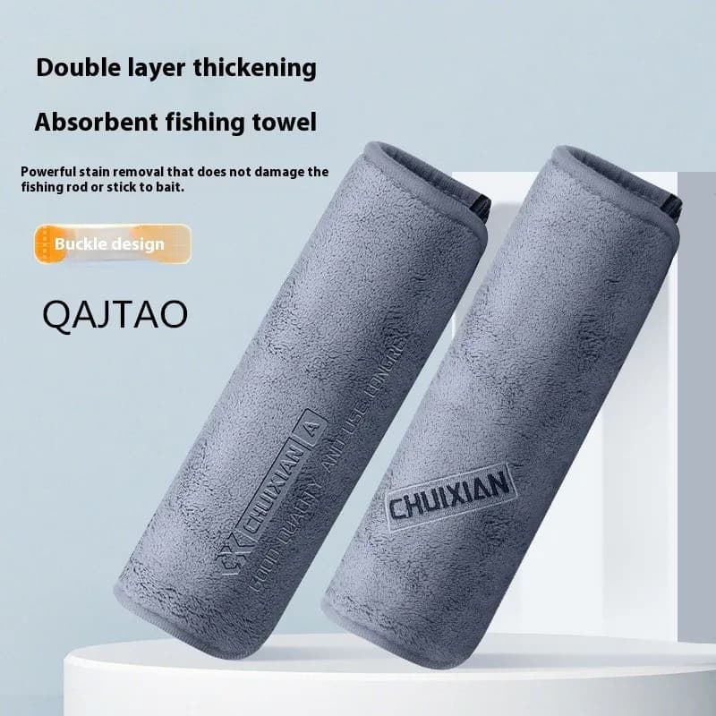 Ultra soft and fast drying fishing towel, ultrafine fiber towel, cleaning towel for outdoor fishing, fishing rod for cleaning