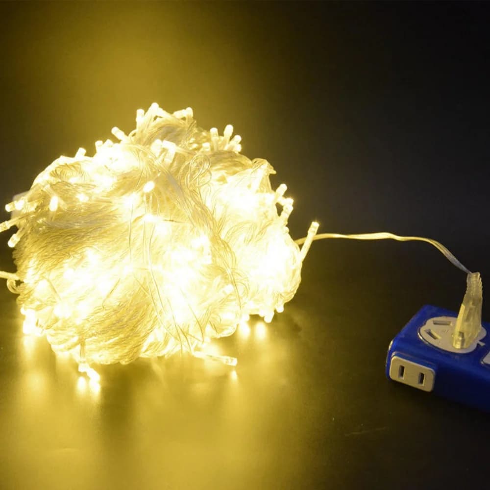 10M 20M 30M 50M 100M LED Impermeabile All'aperto Casa Fata Luci Della Stringa Festa Di Natale Decorazione di Festa di Nozze Ghirlanda di luce