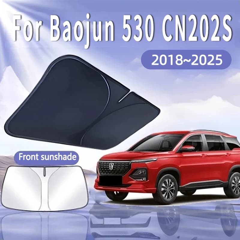 Per Baojun 530 CN202S 2018 ~ 2025 2020 Auto Visiera Parasole Parabrezza Anteriore Parasole Isolamento Termico Estate di Raffreddamento Accessori Auto