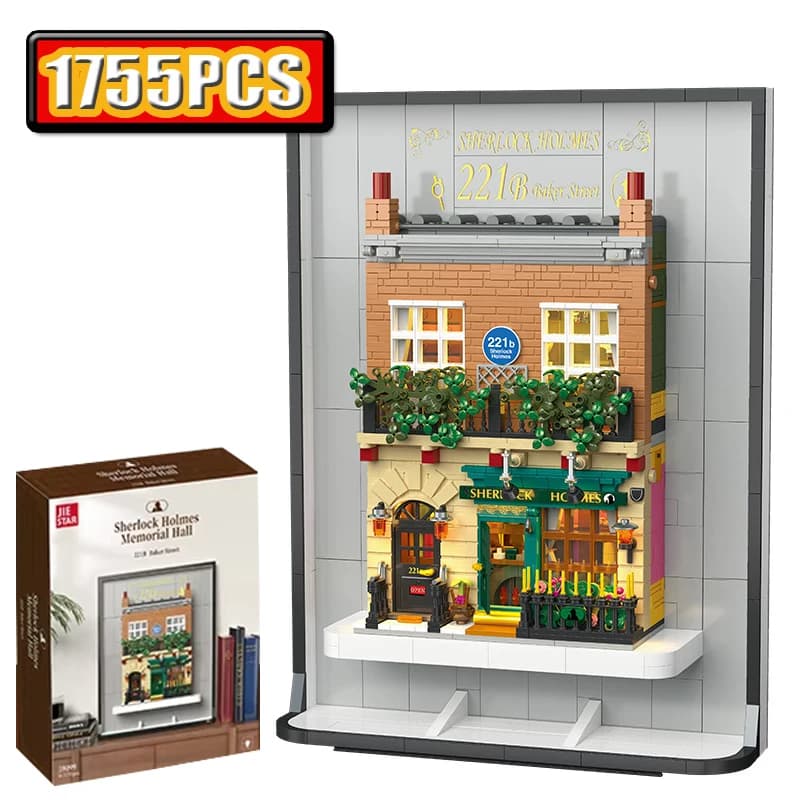 Museum Art Design Building Blocks Set - Creative Wall Decor Model Educational Bricks Toy for Kids Home Decoration Gift