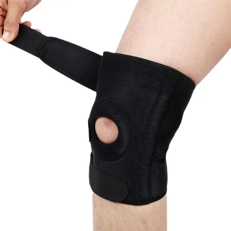 1 Pezzo Ginocchiera Ortopedica Regolabile per Sollievo dal Dolore Articolare, Protezione Rotula, Supporto per Menisco e Legamenti, per Sport